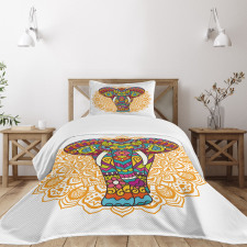 Ethnic Animal Bedspread Set