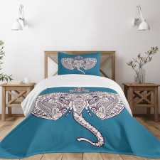 Ethnic Symbols Bedspread Set