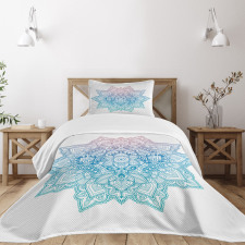 Paisley Motif Bohem Art Bedspread Set