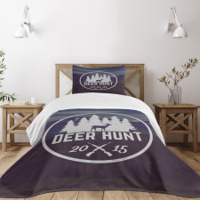 Emblem Antler Bedspread Set