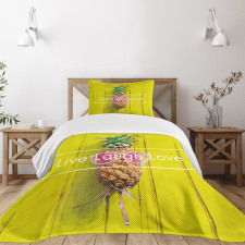 Hipster Fruit Bedspread Set