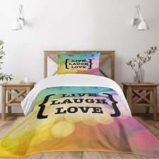 Wise Phrase Bedspread Set