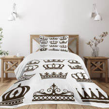 Royalty Crowns Bedspread Set