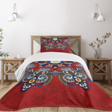 Ukranian Ethnic Bedspread Set