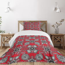 Paisley Doodle Bedspread Set