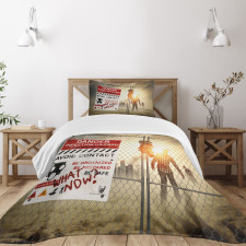 Dead Man Walking Bedspread Set