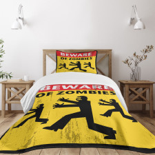 Fiction Humor Art Bedspread Set