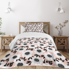 Floral Pastel Soft Bedspread Set