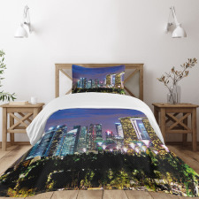 Singapore City Bedspread Set