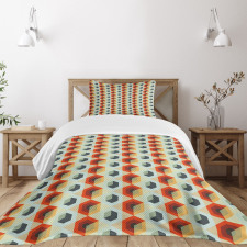 Hexagonal Comb Modern Bedspread Set