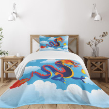 Surreal Folk Tale Art Bedspread Set