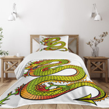 Retro Folk Myth Bedspread Set