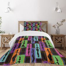 Vases on Heads Bedspread Set