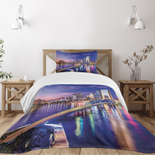 Jacksonville City Bedspread Set