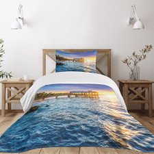 Florida Beach Bedspread Set