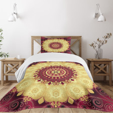 Old Baroque Art Bedspread Set