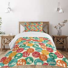 Healthy Life Bedspread Set