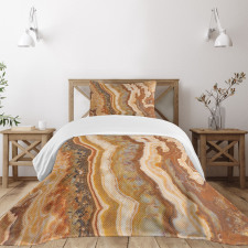 Watercolor Mineral Form Bedspread Set