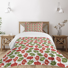 Winter Mitten Nordic Bedspread Set