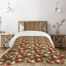 Tree Branches Bells Bedspread Set