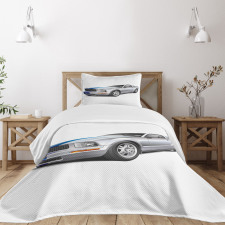 Cool Speed Car Bedspread Set