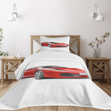 Italian Car Bedspread Set