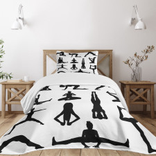 Asanas Forms Wellness Bedspread Set