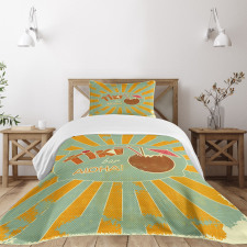 Aloha Fun Party Bedspread Set