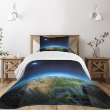 North America Galaxy View Bedspread Set