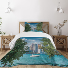 Summer Afternoon River Bedspread Set