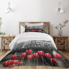 Amsterdam Canal Bedspread Set