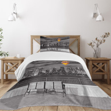 NYC Skyline Bedspread Set