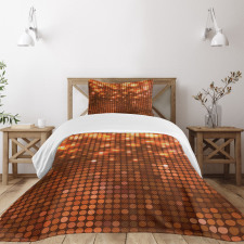 Vivid Dots Mosaic Bedspread Set