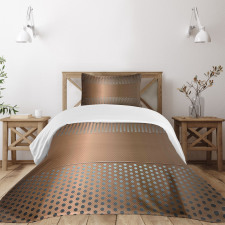 Perforated Grid Bedspread Set