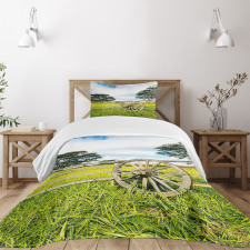 Green Meadow Bedspread Set