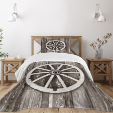 Timber Wall Bedspread Set