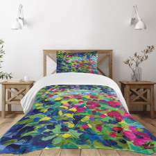 Floral Field Summer Bedspread Set