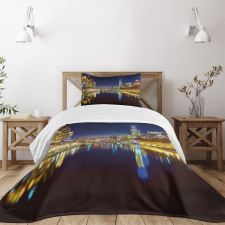 Night in Melbourne River Bedspread Set