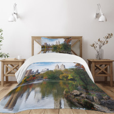 Manhattan Central Park Bedspread Set