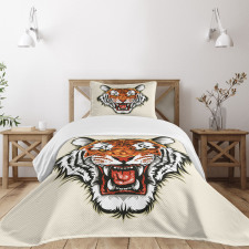 Ready to Attack in Jungle Bedspread Set
