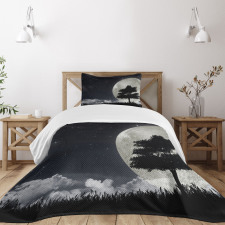 Giant Moon Tree Bedspread Set