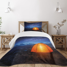 Camp Tent Holiday Journey Bedspread Set