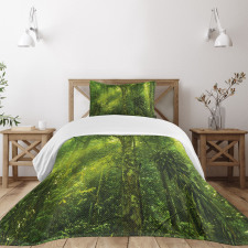 Tranquil Exotic Place Bedspread Set