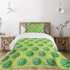 Healthy Organic Food Bedspread Set