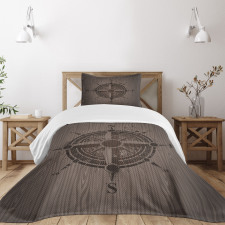 Drawing Style Bedspread Set