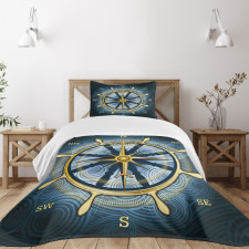 Yellow Navigation Bedspread Set