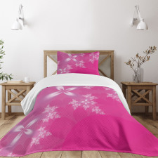 Vibrant Floral Modern Bedspread Set