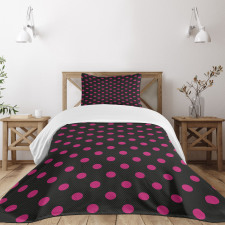 Old Fashion Polka Dots Bedspread Set