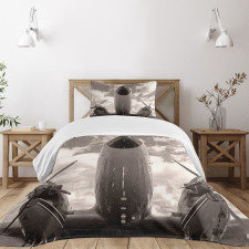 Turboprop Nose Bedspread Set