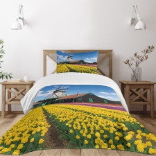 Dutch Tulips Country Bedspread Set